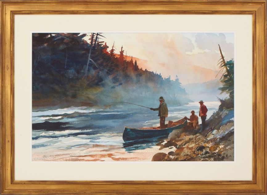 Sporting Watercolor Artist - Chet Reneson