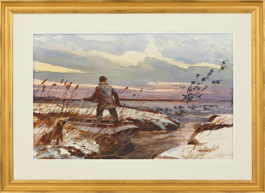 Sporting Watercolor Artist - Chet Reneson